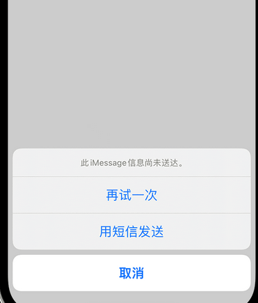 万荣apple维修iPhone上无法正常发送iMessage信息